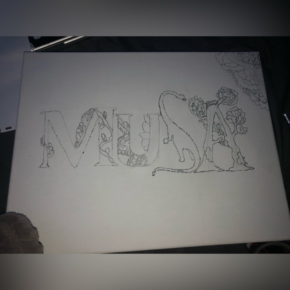 Name painting on canvas - Picture 2 of 4